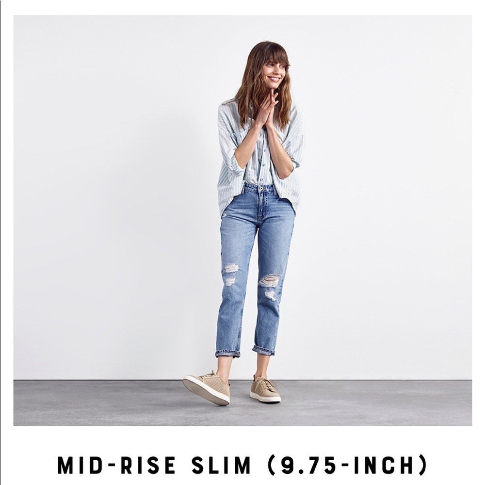 Lucky Brand Sienna Slim Boyfriend Jeans